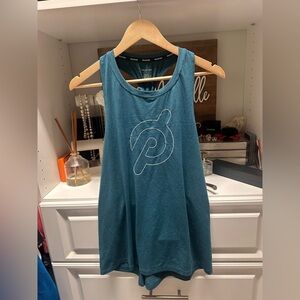 Peloton Teal Athletic Tank Top